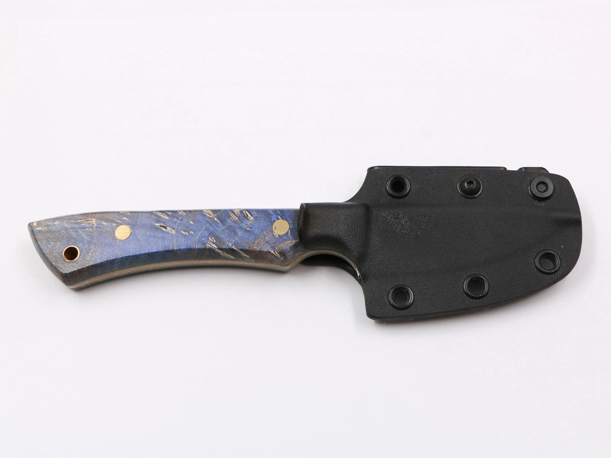 Farbspitzla – mit Kydex-Scheide, Frontansicht