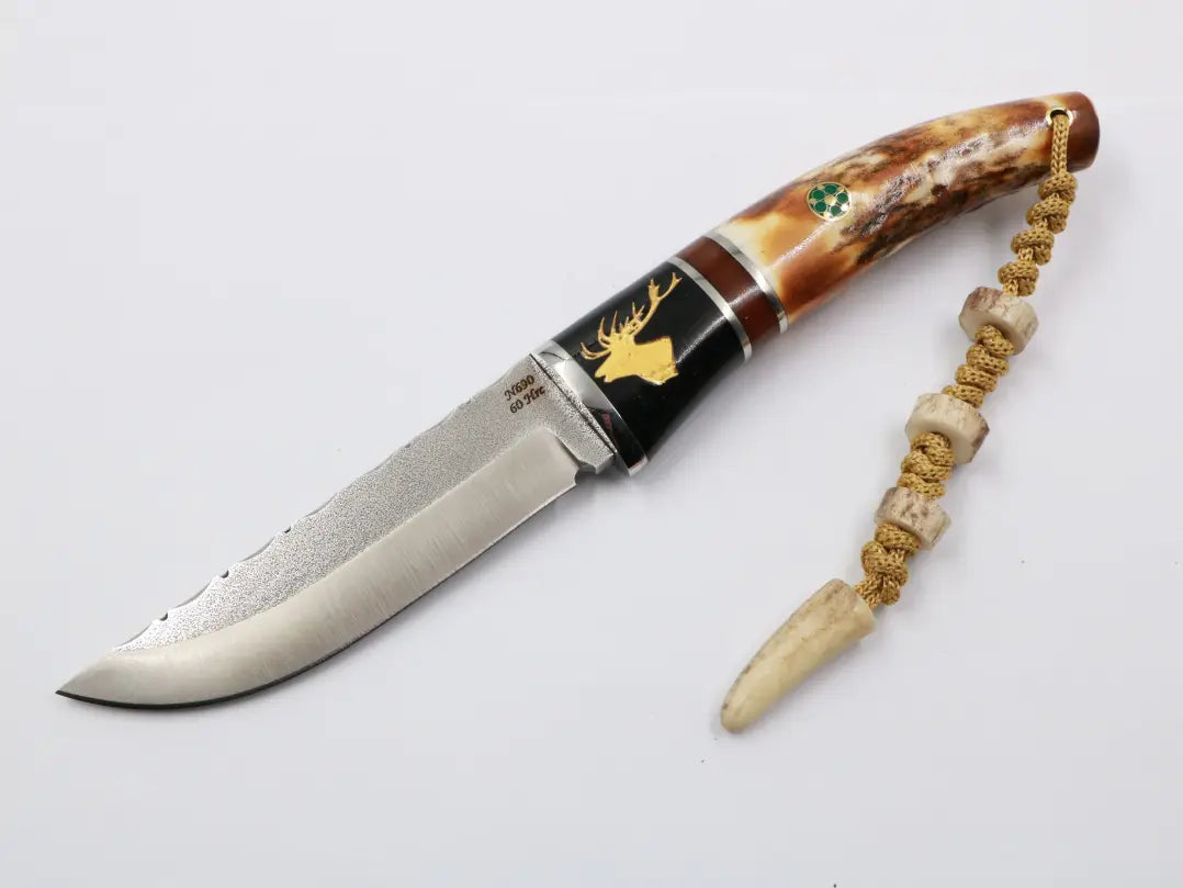 Knife fever staghorn blade