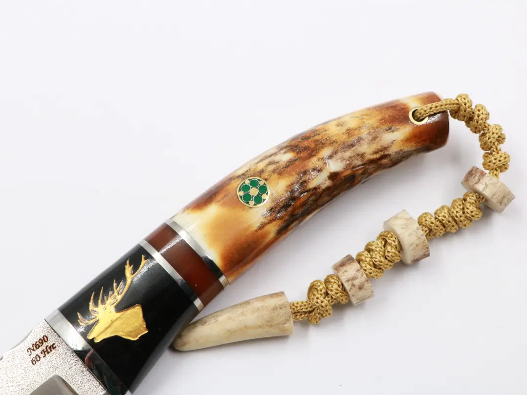 Knife fever staghorn blade