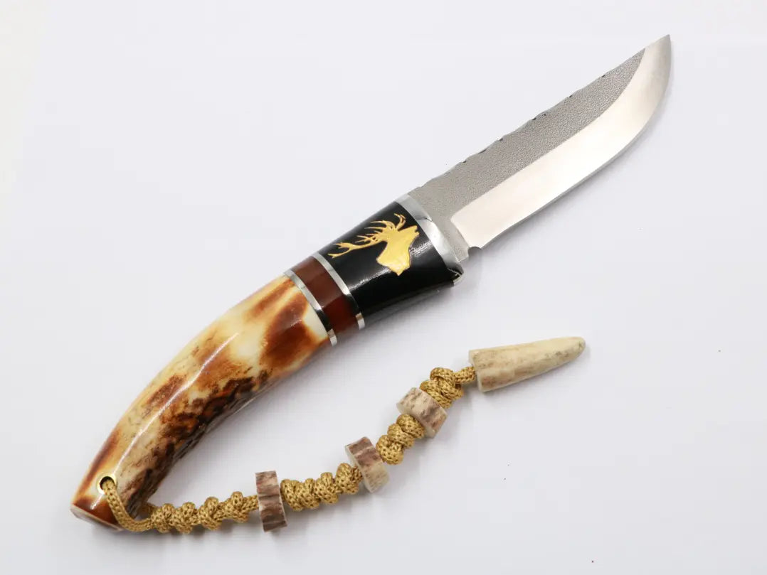 Knife fever staghorn blade