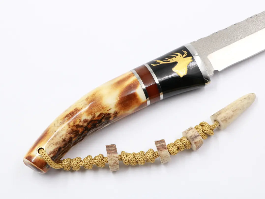 Knife fever staghorn blade