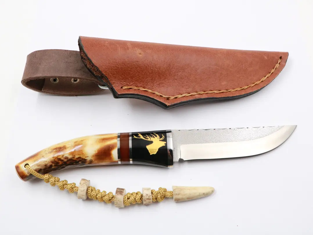 Knife fever staghorn blade
