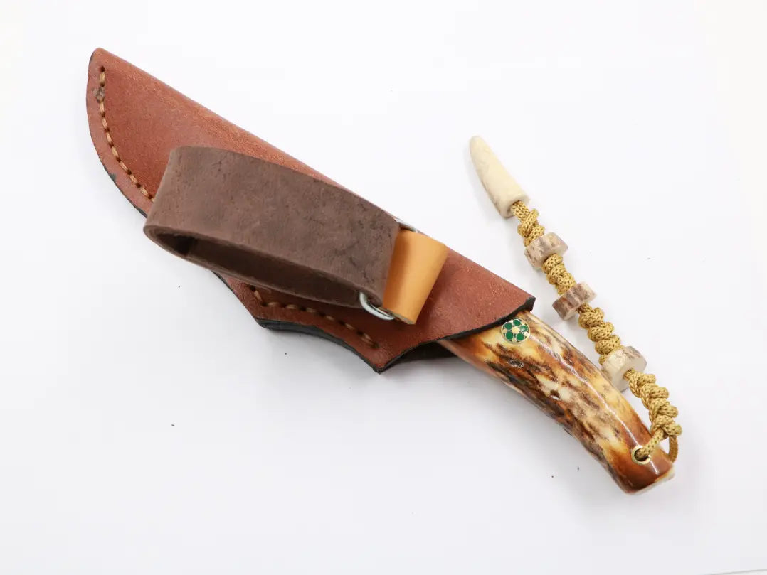 Knife fever staghorn blade