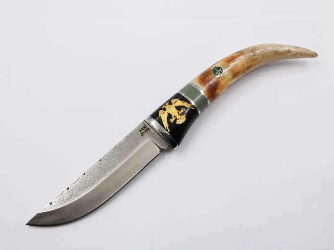 Knife fever staghorn blade