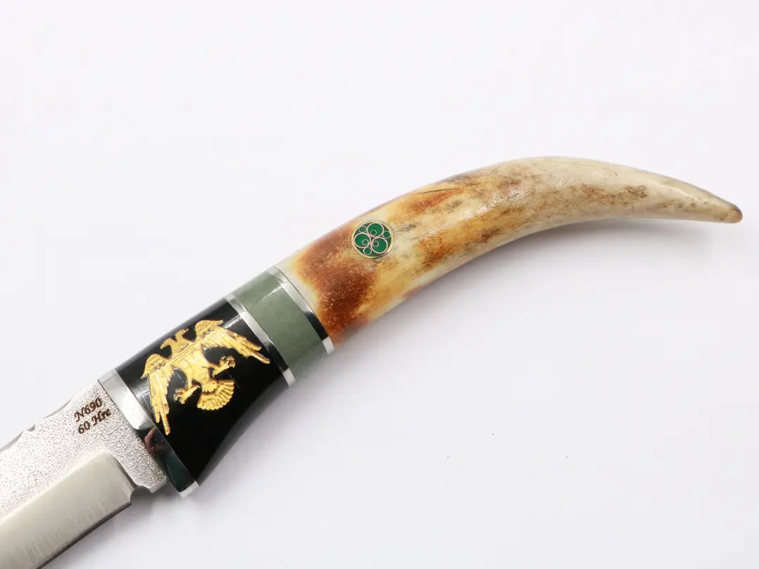 Knife fever staghorn blade