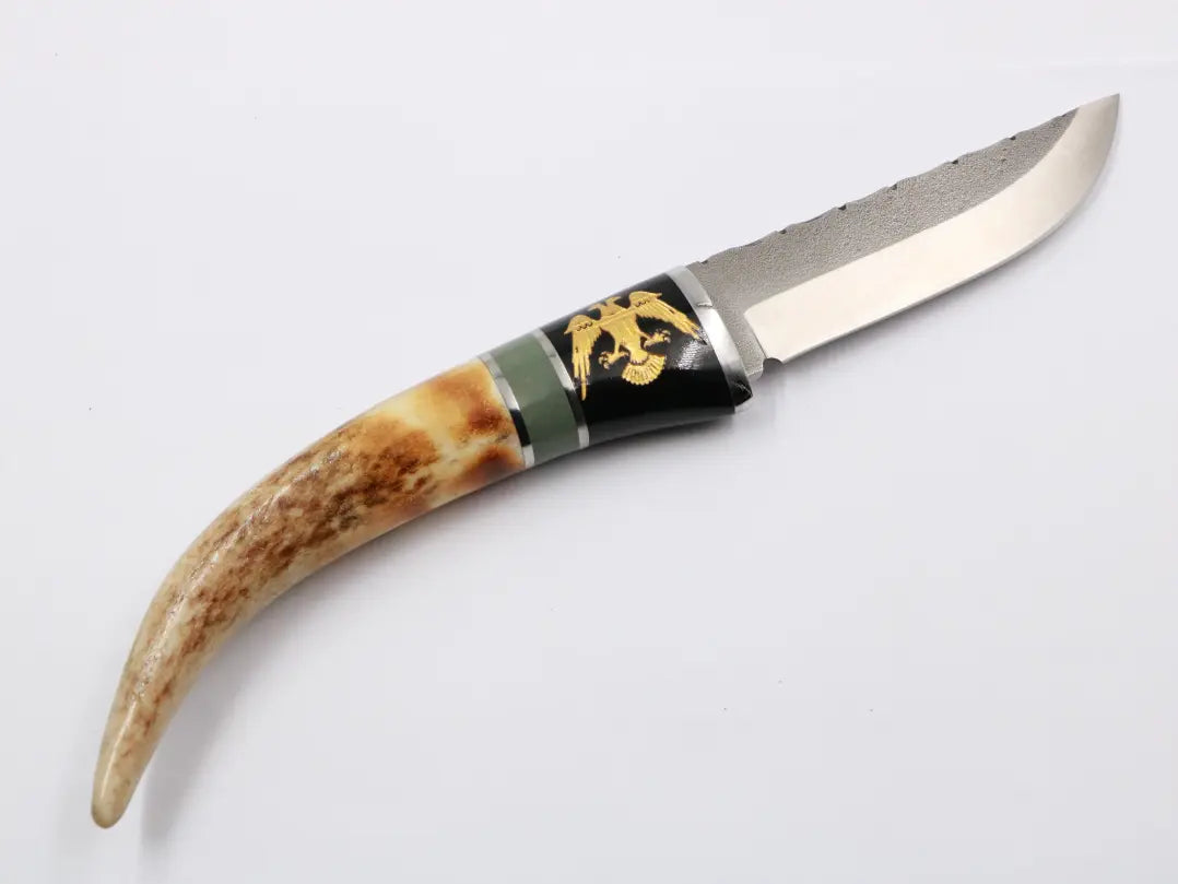Knife fever staghorn blade