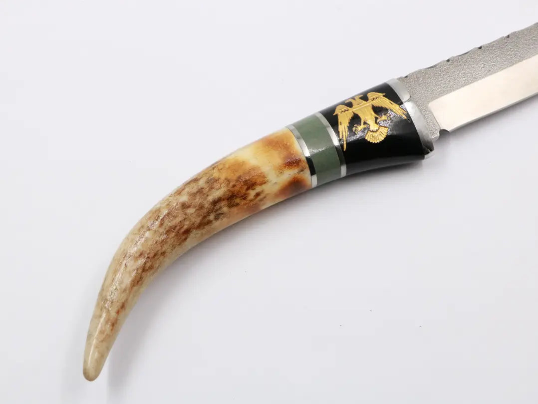 Knife fever staghorn blade