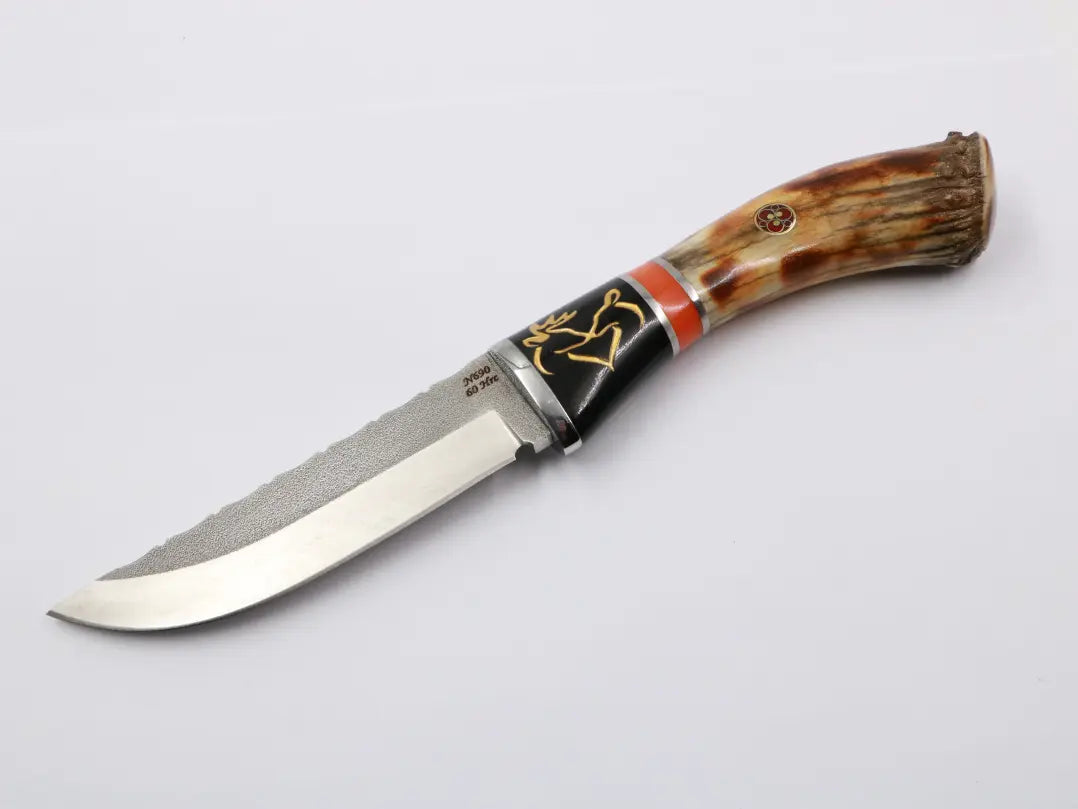 Knife fever staghorn blade