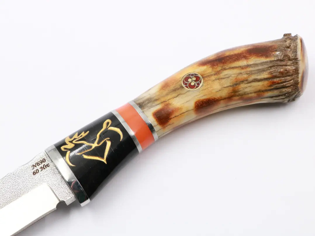 Knife fever staghorn blade