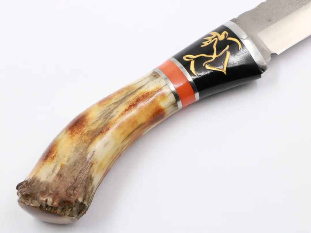 Knife fever staghorn blade