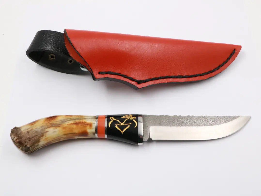 Knife fever staghorn blade
