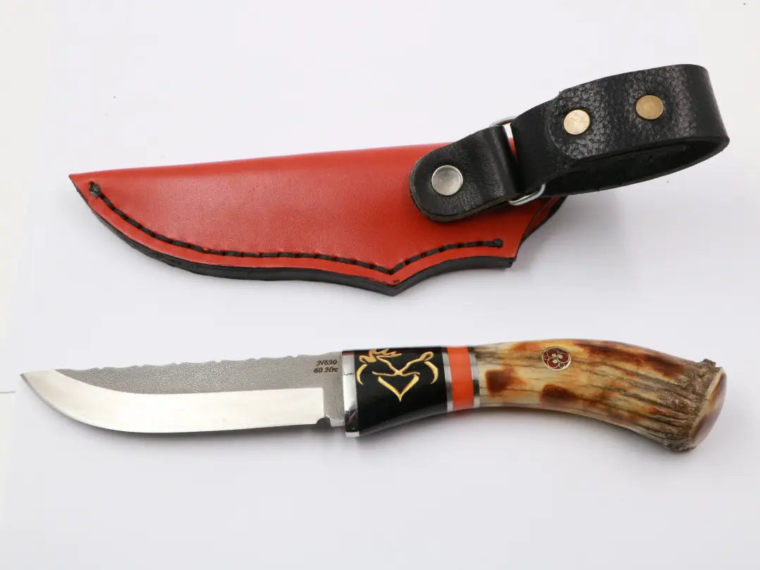 Knife fever staghorn blade