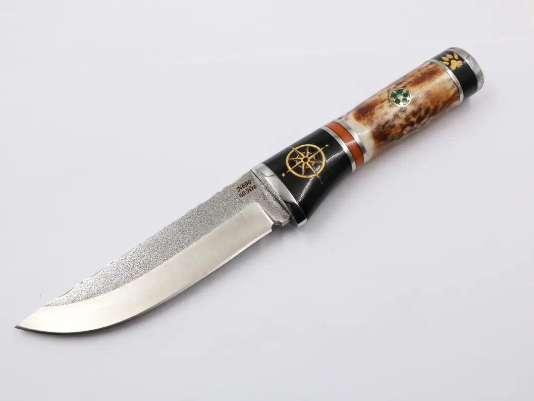 Knife fever staghorn blade