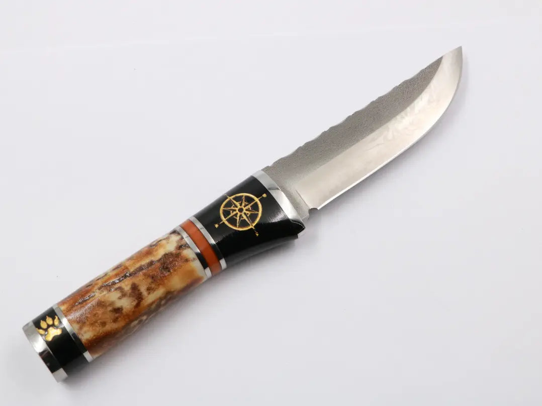 Knife fever staghorn blade