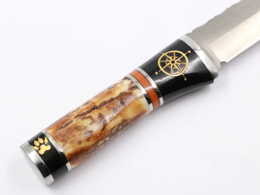 Knife fever staghorn blade