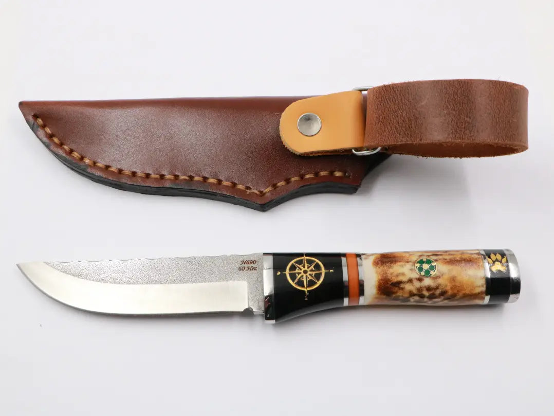 Knife fever staghorn blade