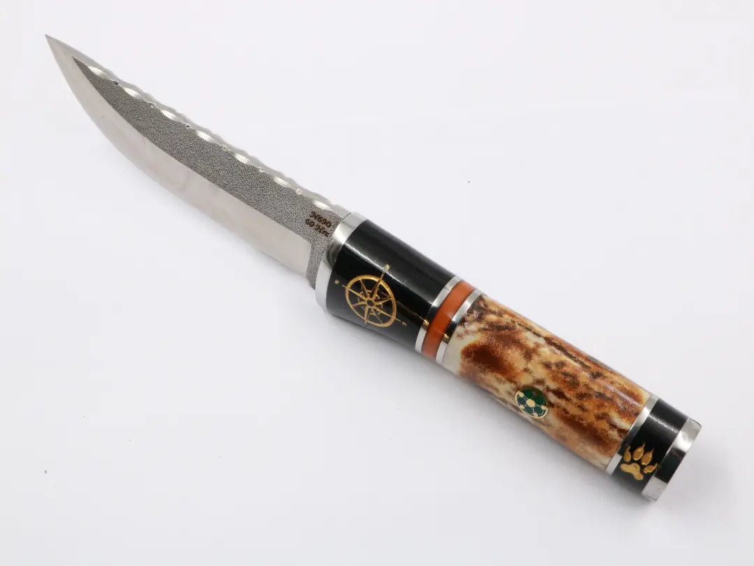 Knife fever staghorn blade