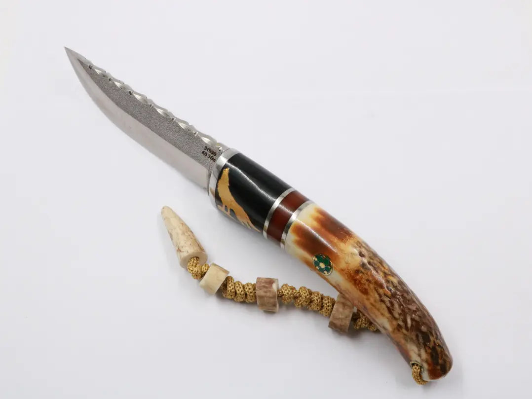 Knife fever staghorn blade