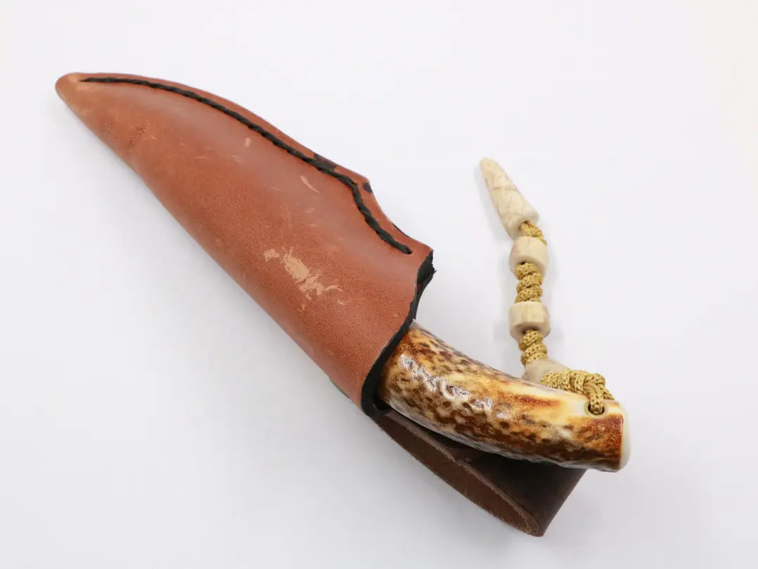 Knife fever staghorn blade