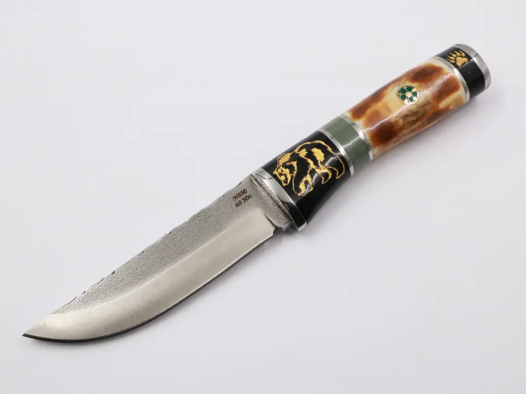 Knife fever staghorn blade