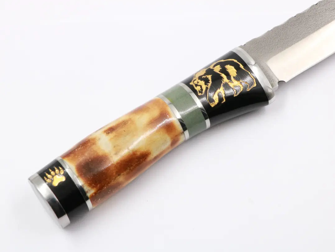 Knife fever staghorn blade