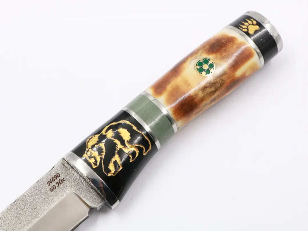 Knife fever staghorn blade