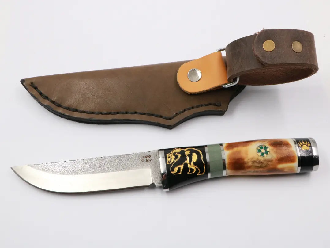 Knife fever staghorn blade