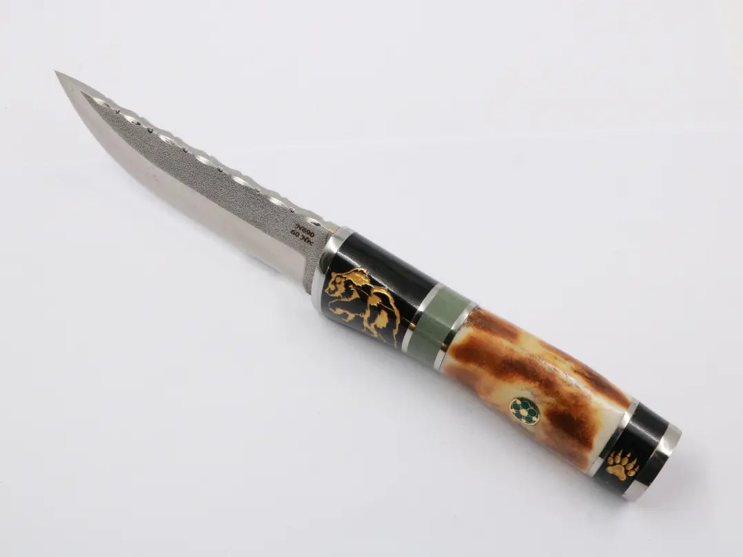 Knife fever staghorn blade