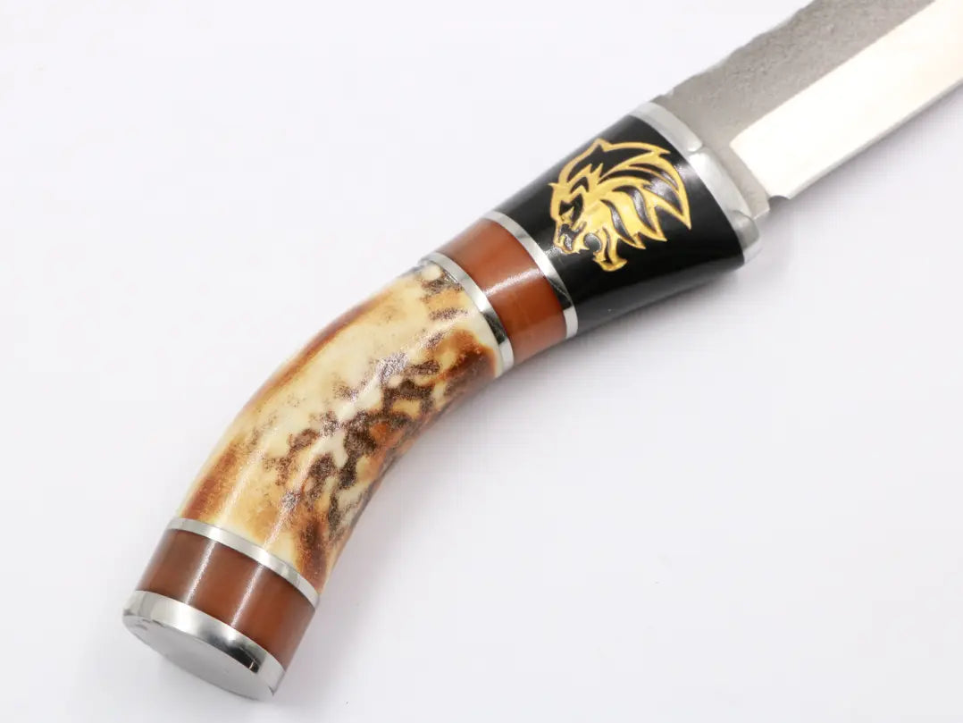 Knife fever staghorn blade