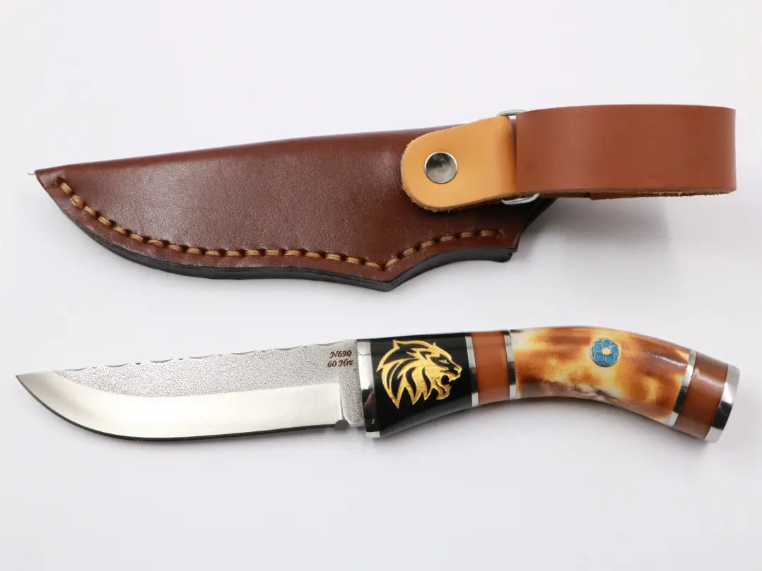 Knife fever staghorn blade