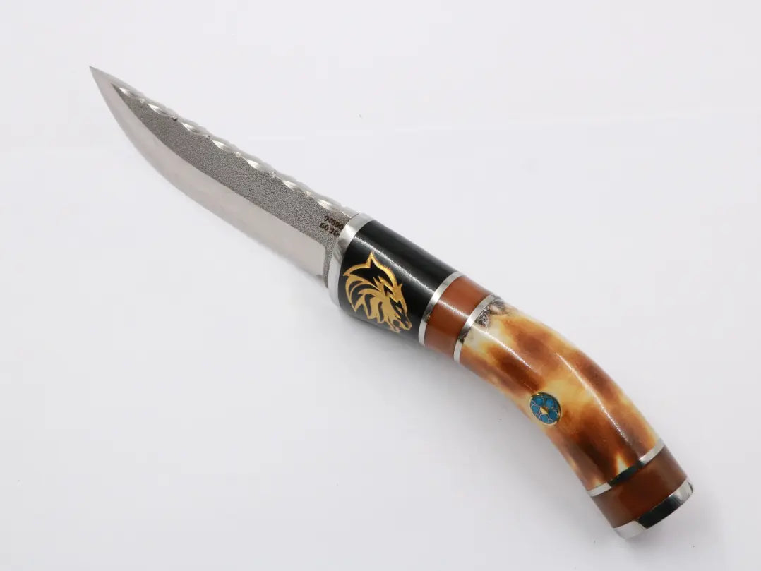 Knife fever staghorn blade