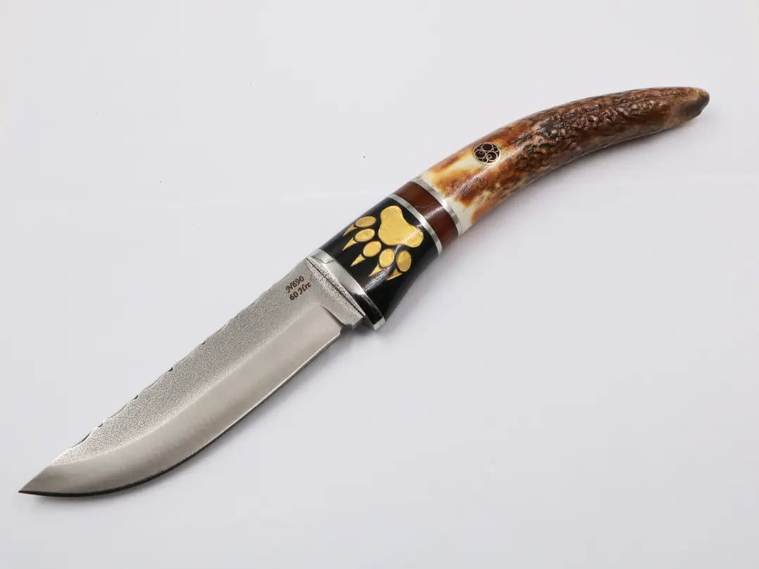 Knife fever staghorn blade
