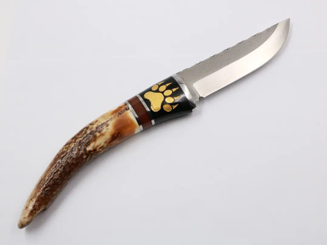 Knife fever staghorn blade