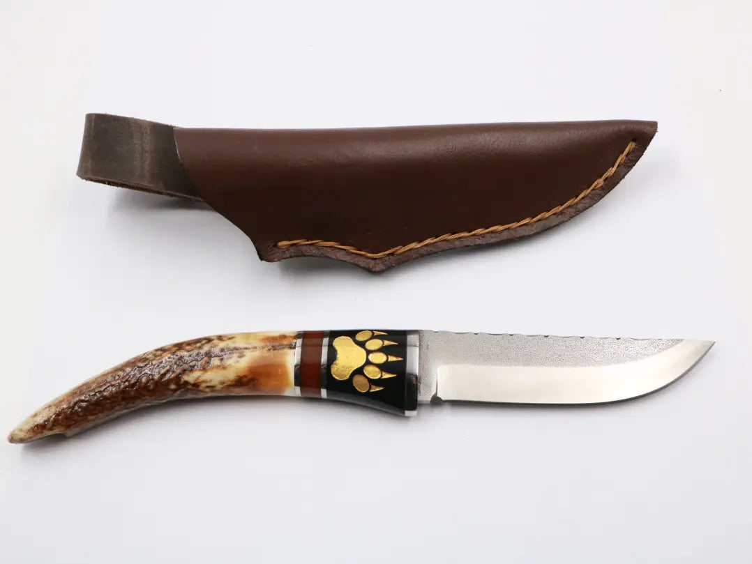 Knife fever staghorn blade