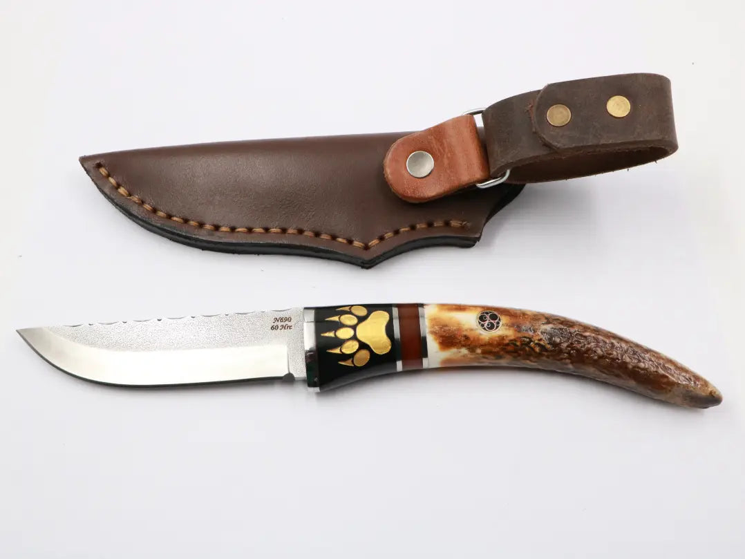 Knife fever staghorn blade