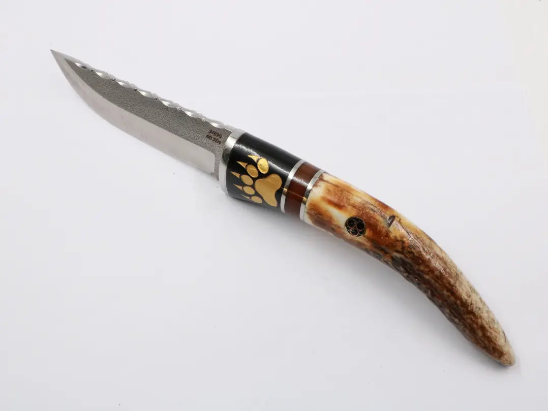 Knife fever staghorn blade