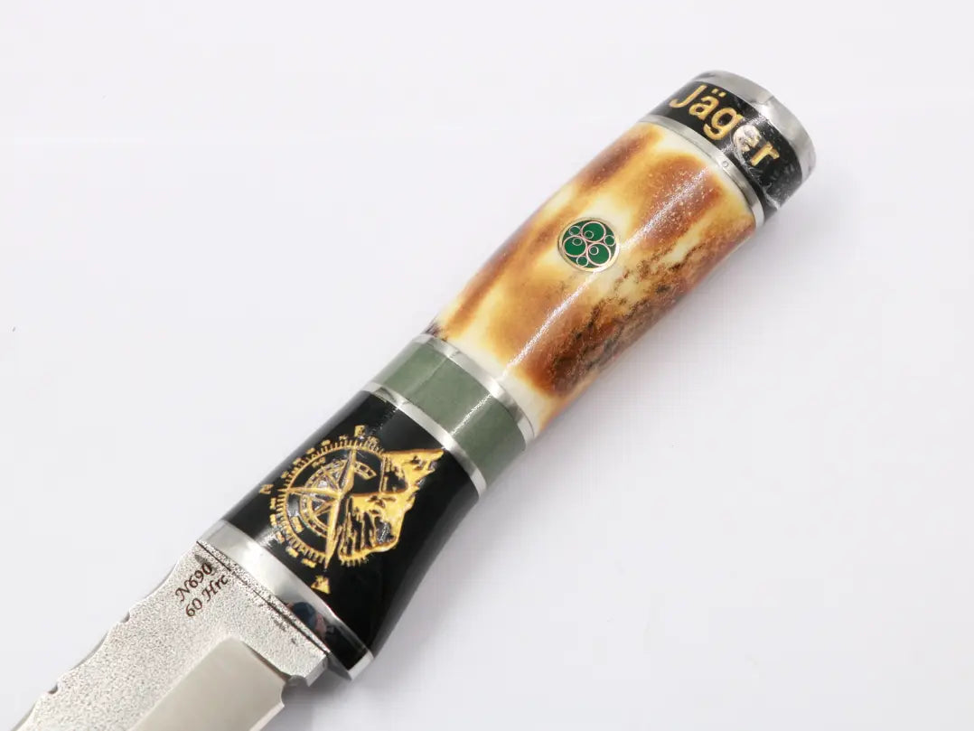 Knife fever staghorn blade