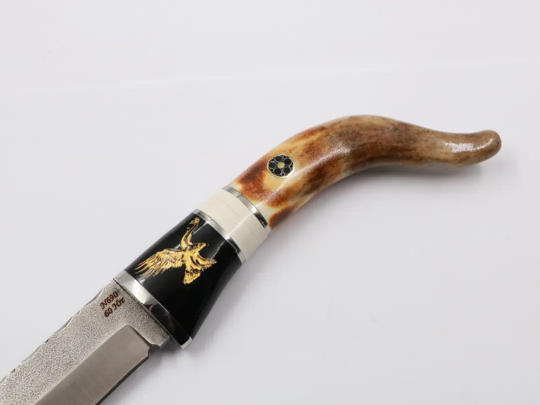 Knife fever staghorn blade