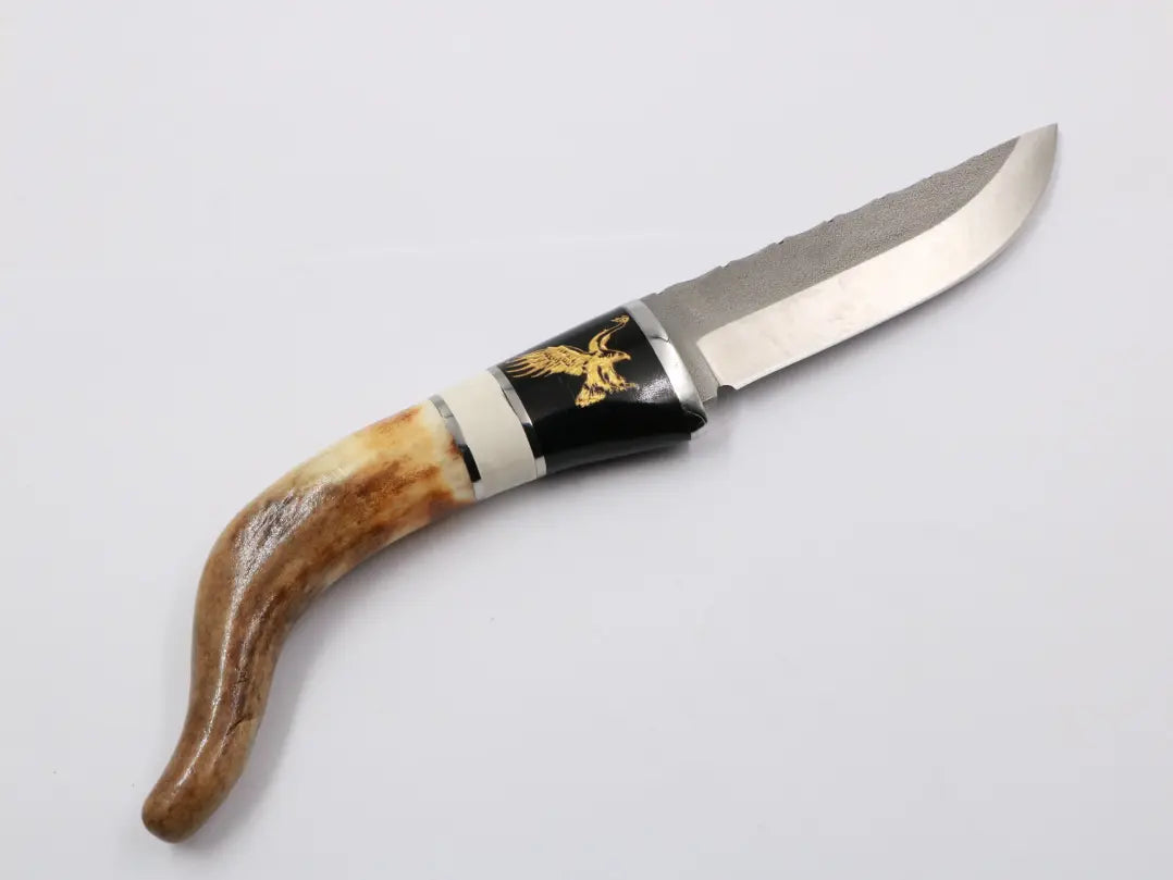 Knife fever staghorn blade