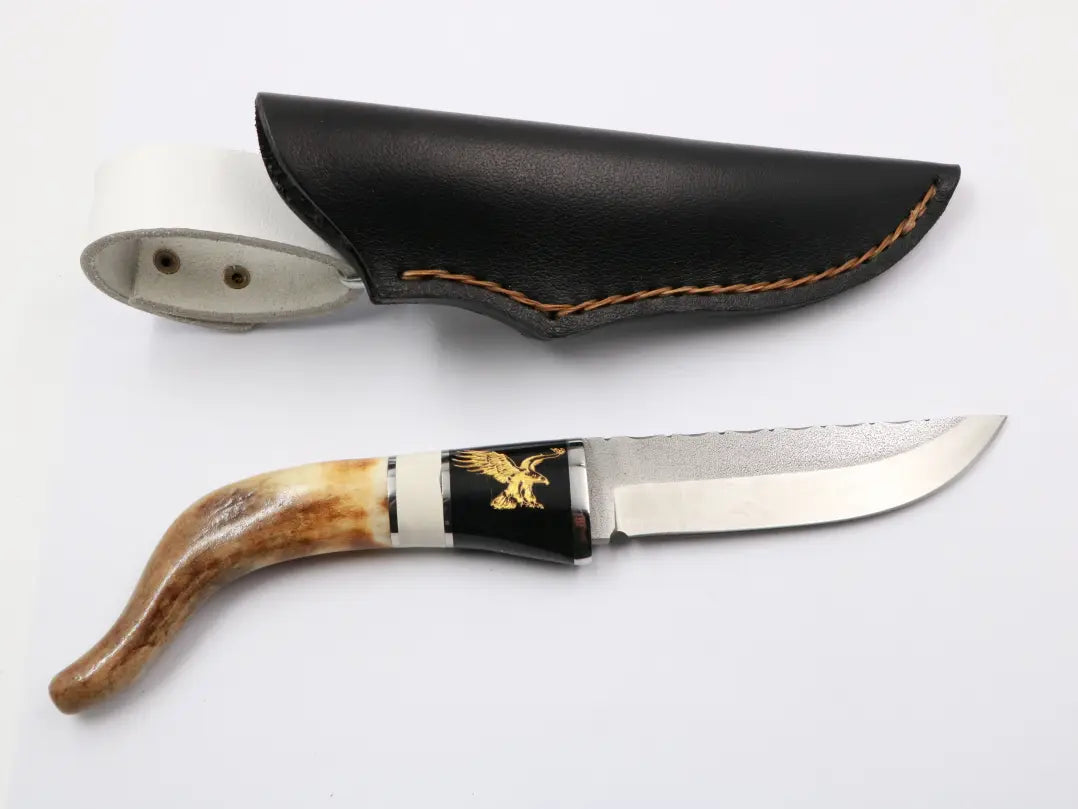 Knife fever staghorn blade
