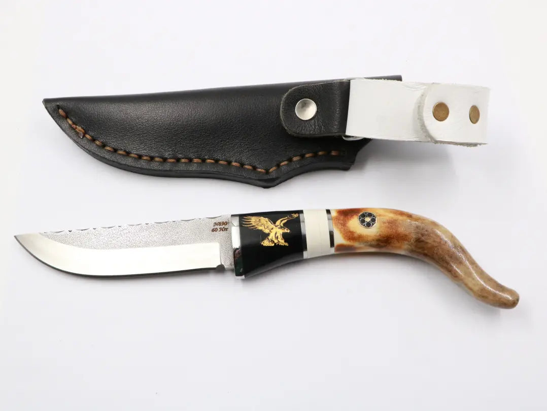 Knife fever staghorn blade