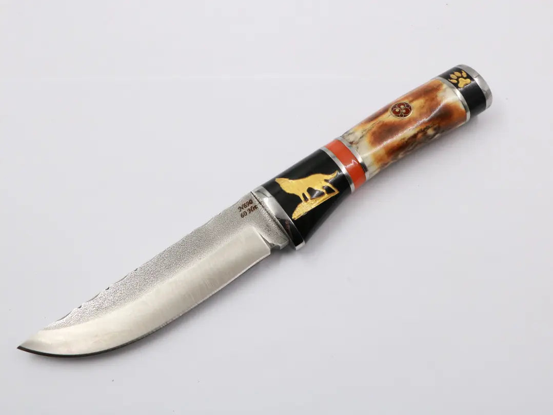 Knife fever staghorn blade