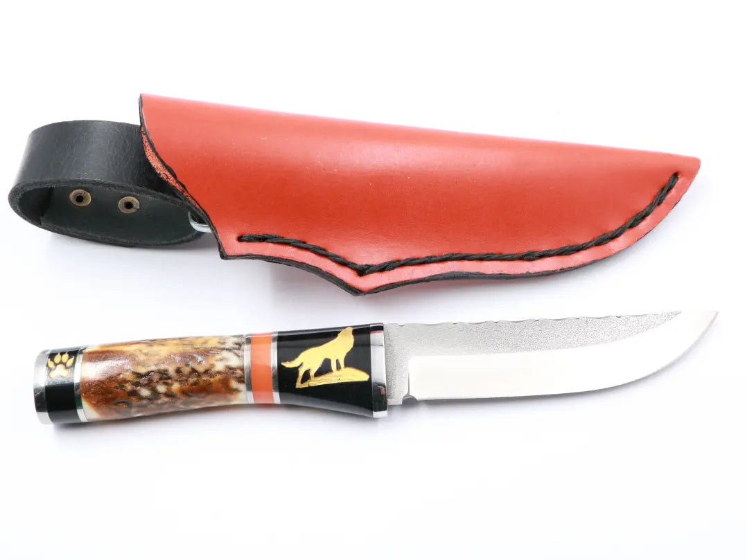 Knife fever staghorn blade