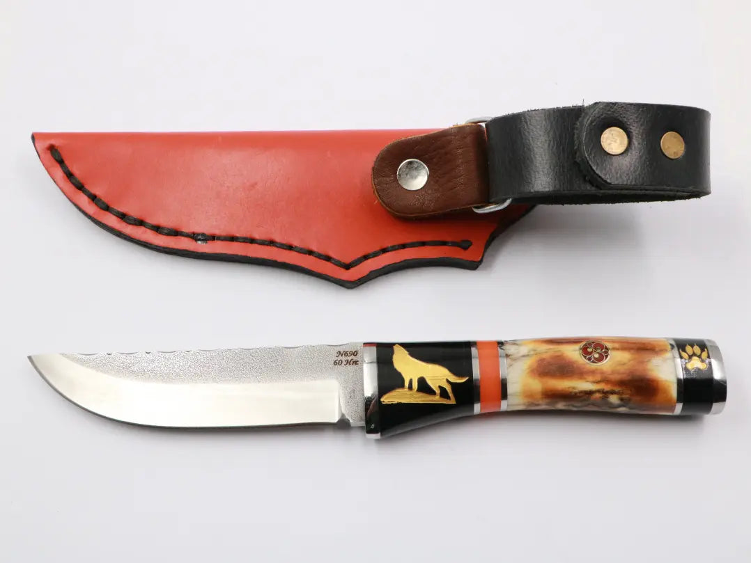 Knife fever staghorn blade