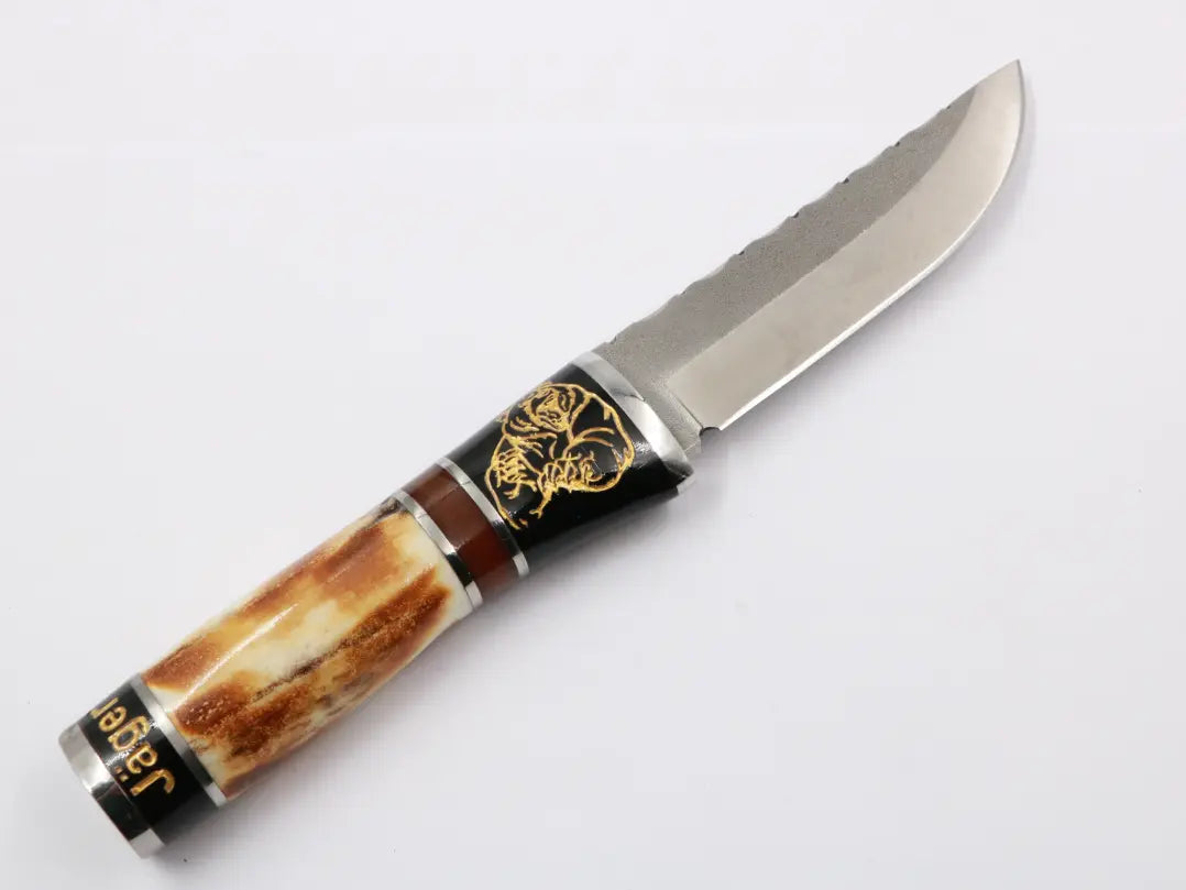 Knife fever staghorn blade