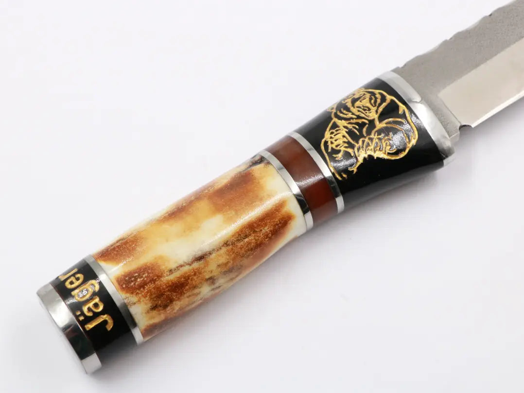 Knife fever staghorn blade