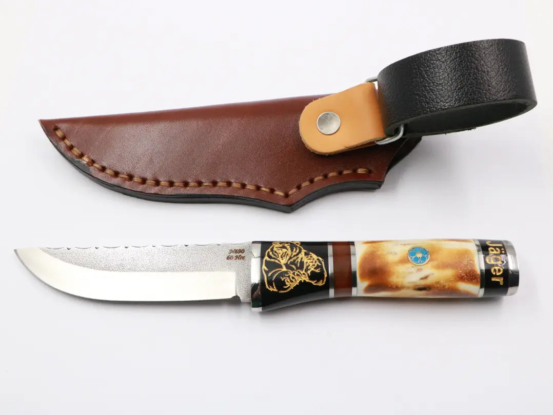 Knife fever staghorn blade
