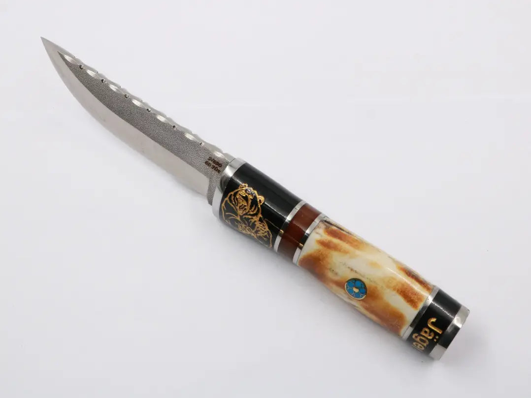 Knife fever staghorn blade