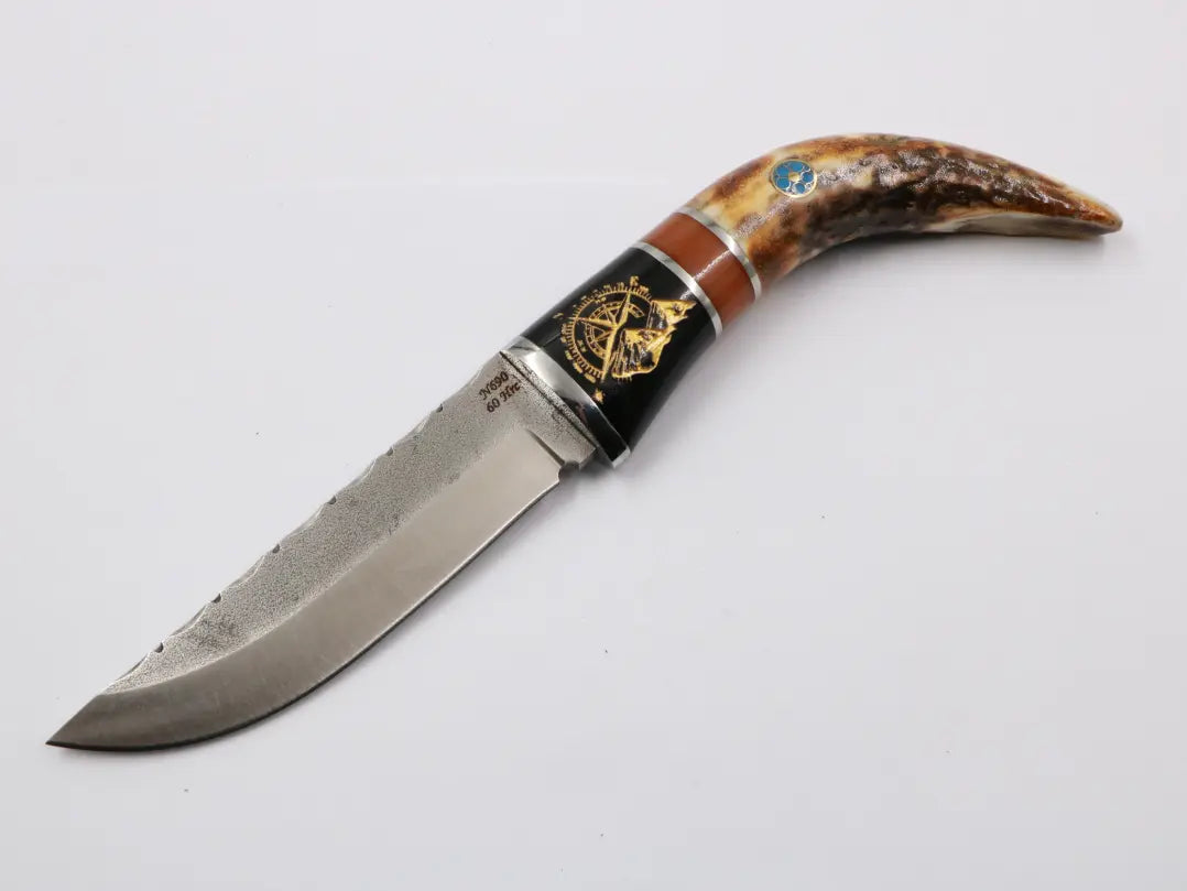 Knife fever staghorn blade