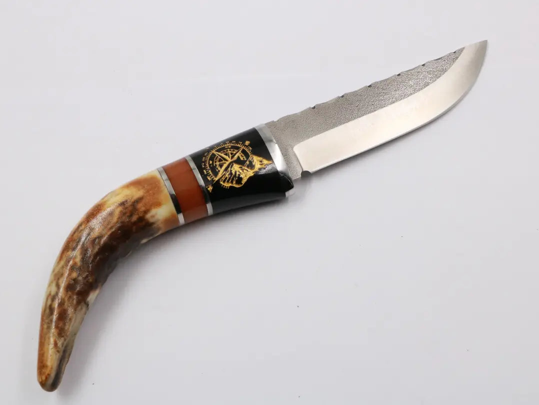 Knife fever staghorn blade